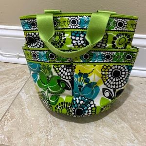 Limes up Vera Bradley shower caddy. Great condition hardly used